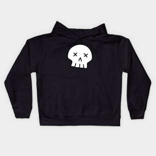 Cute skull (dead 💀) Kids Hoodie